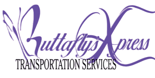 The logo for a transportation service company